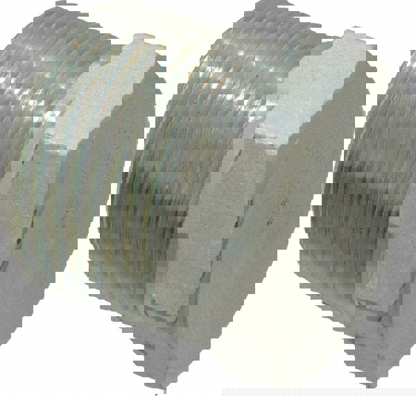 Industrial Pipe Hex Plug: 3/4