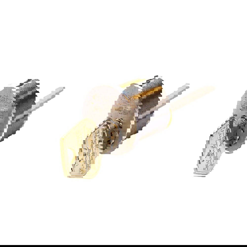 Cylinders; Type: Rim ; Keying: LA Keyway ; Number of Pins: 6 ; Finish/Coating: Stainless Steel