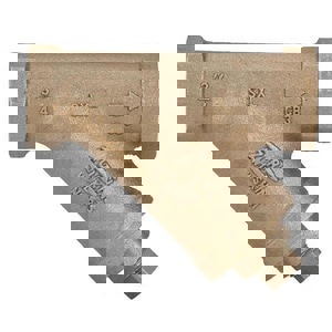 LF 3/4 BRZ 300# IPS WYE STRN