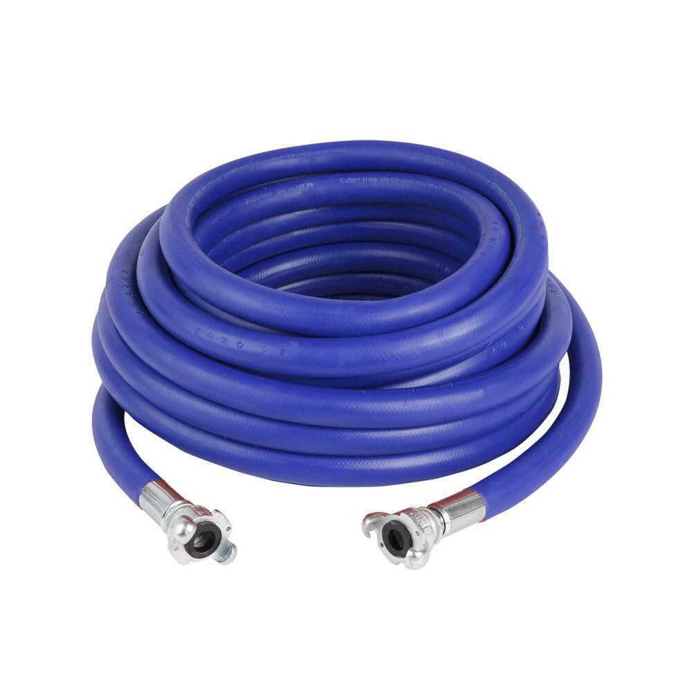 Air & Multi-Purpose Hose; Hose Type: Multipurpose Air Hose ; Length Ft. (Feet): 50 ; Type: Static Conductive ; Color: Blue ; Material: Heavy-Duty Rubber ; Inside Diameter (Inch): 3/4