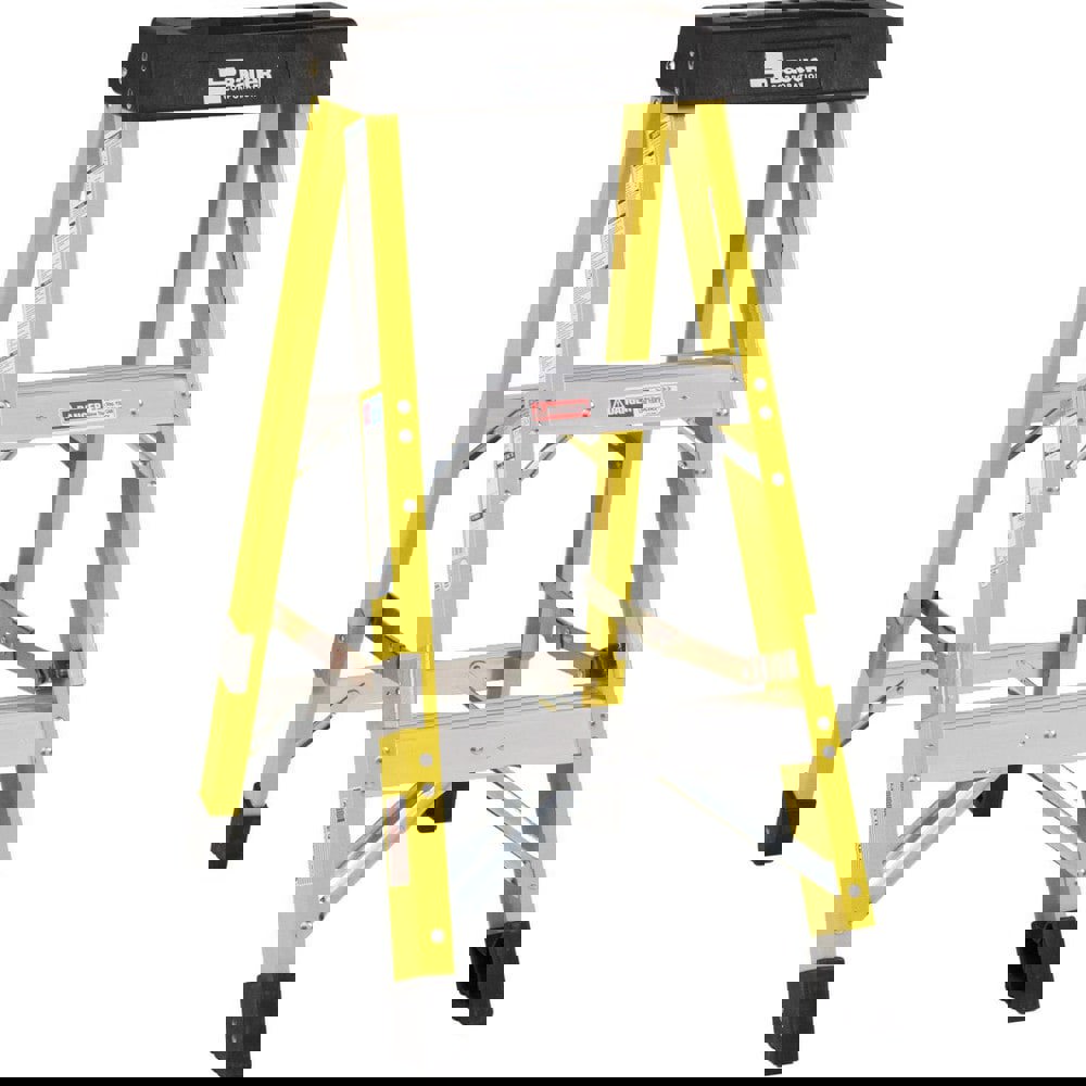 2-Step Fiberglass Step Ladder: Type IAA, 3' High