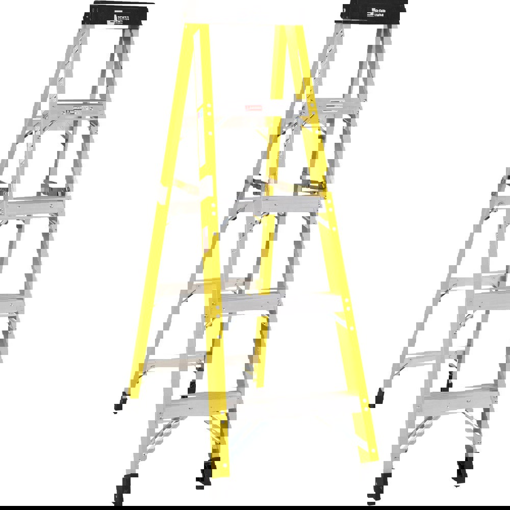 4-Step Fiberglass Step Ladder: Type IAA, 5' High