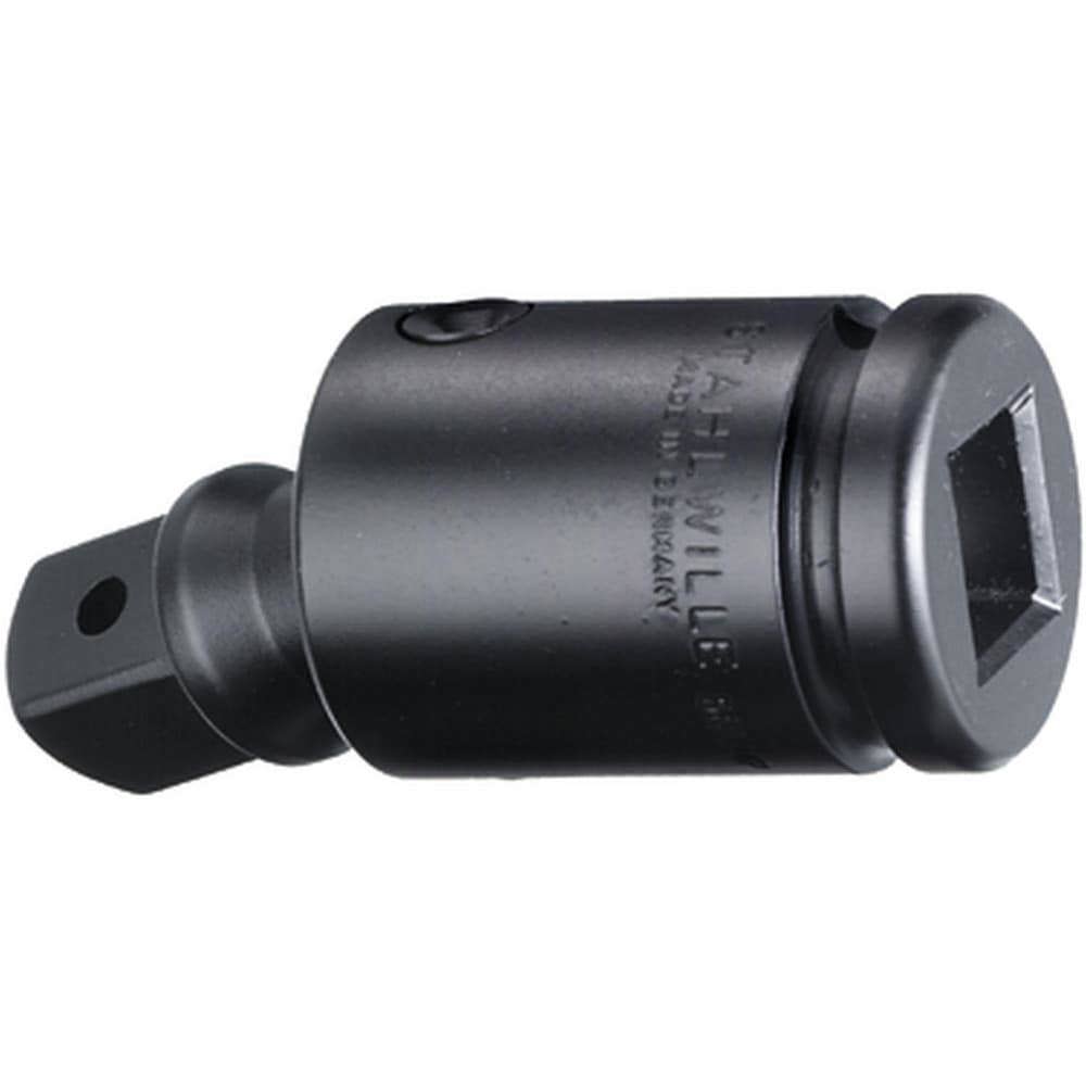 Socket Adapters & Universal Joints; Joint Type: Pin & Block ; Male Size: 3/4 ; Female Size: 3/4 ; Maximum Operating Angle: 300 ; Overall Length (Decimal Inch): 3.9400 ; Finish: Gunmetal