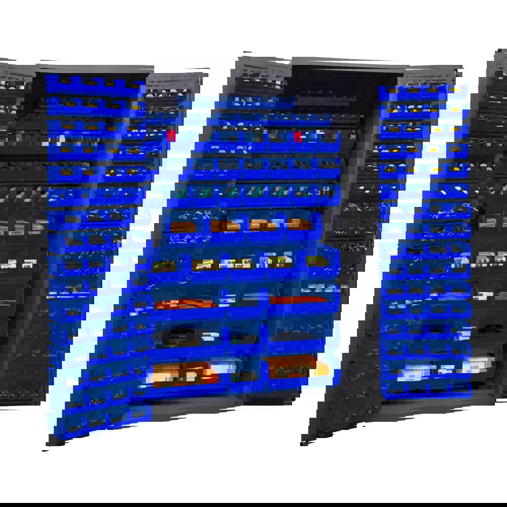 Bin Flush Door Lockable Storage & Welded Steel Storage Cabinet: 48