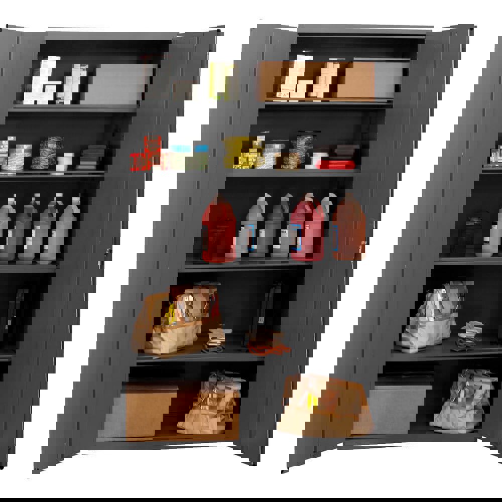 Locking Steel Storage Cabinet: 48