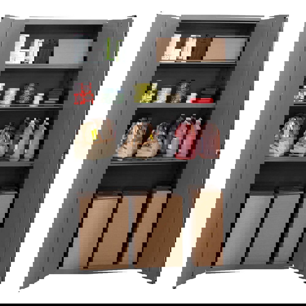 Locking Steel Storage Cabinet: 48