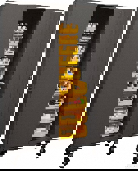 Bin Mobile Steel Storage Cabinet: 48