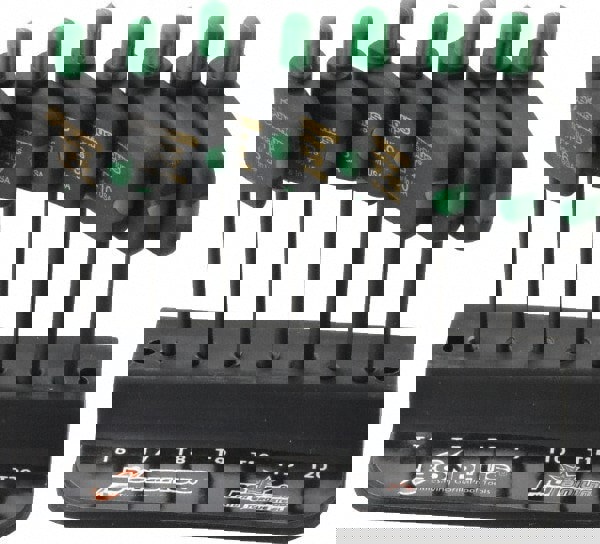 Torx Plus Key Set: 7 Pc, Flag-Style Handle, IP6 to IP20