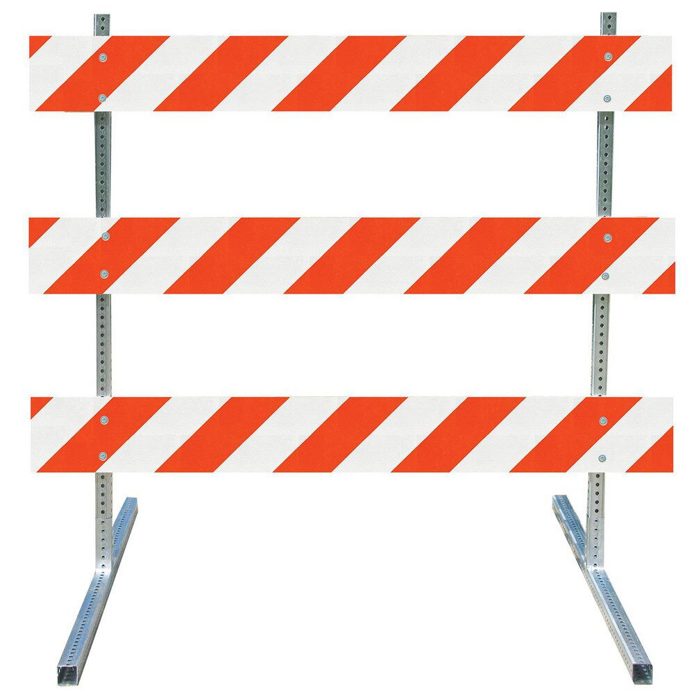 Traffic Barricades; Barricade Height (Inch): 63 ; Barricade Width (Inch): 48 ; Reflective: Yes ; Compliance: NCHRP-350; MUTCD