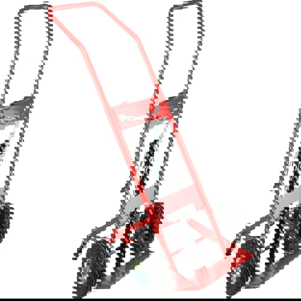 Gas Cylinder Cart: 1000.000 lb Capacity, 22