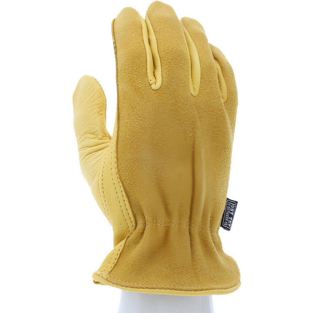 Work Gloves: Memphis 3505, Size Small, Deerskin Leather Lined, Deerskin Leather, General Purpose