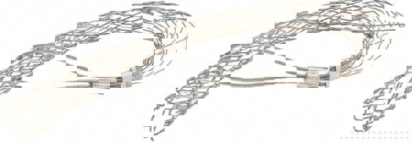 2-1/2 to 2.99 Inch Cable Diameter, Tinned Bronze, Offset Loop Support Grip