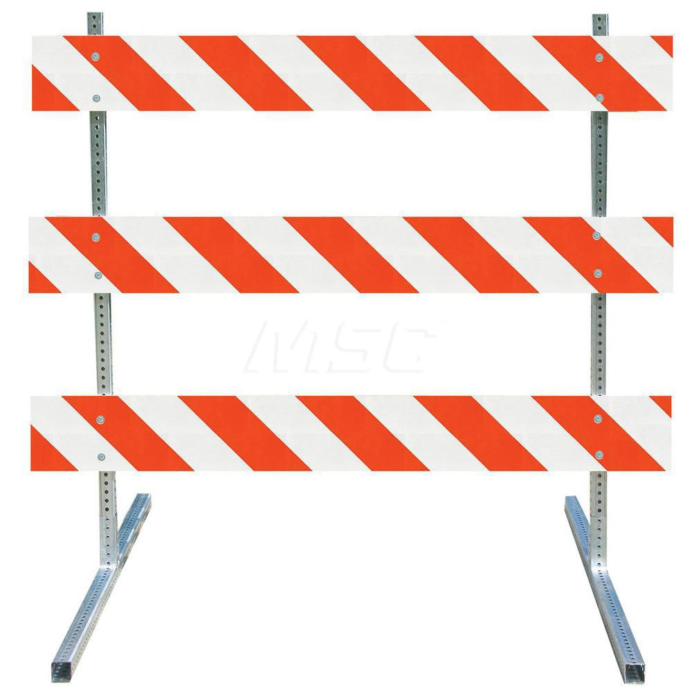 Traffic Barricades; Barricade Height (Inch): 63 ; Barricade Width (Inch): 96 ; Reflective: Yes ; Compliance: NCHRP-350; MUTCD
