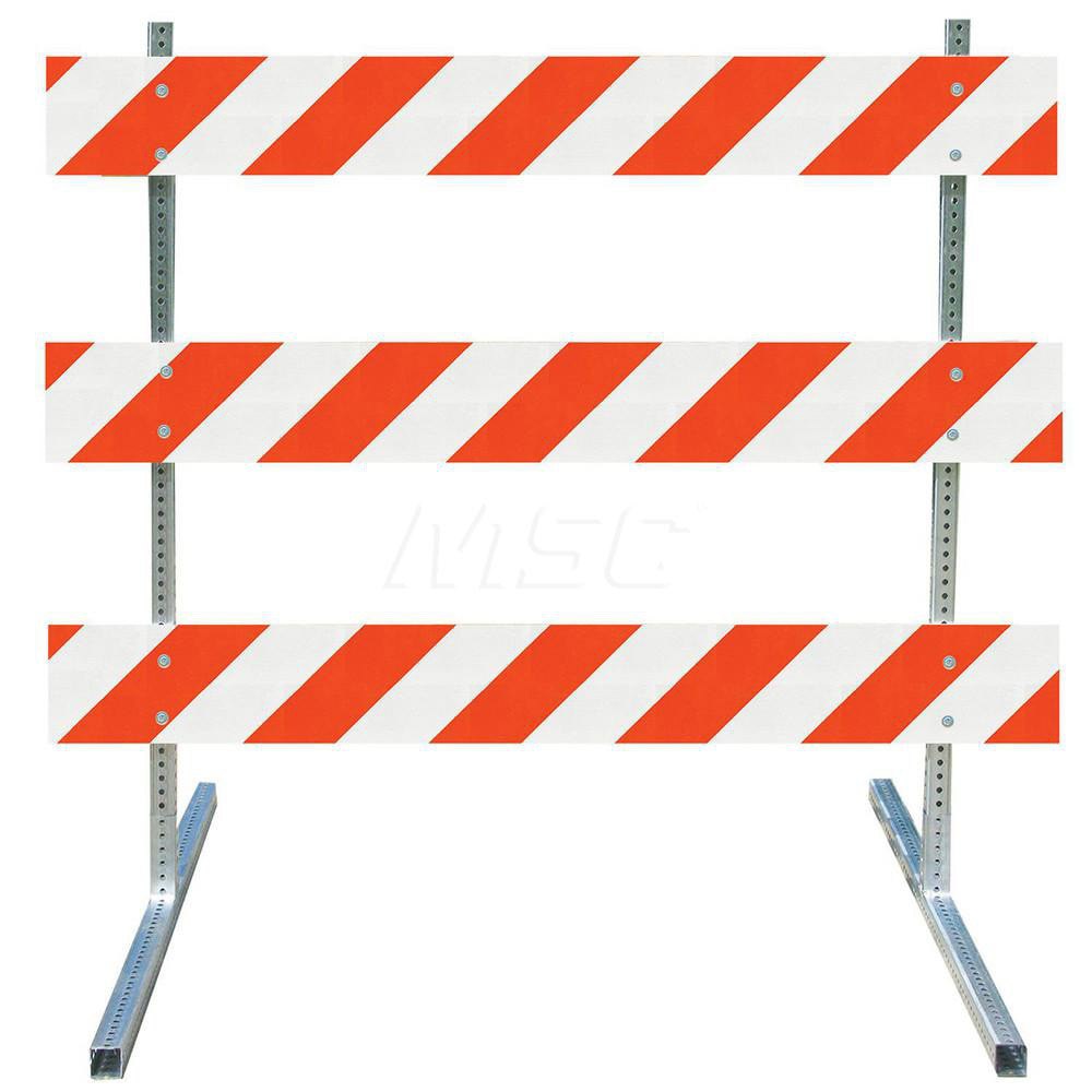 Traffic Barricades; Barricade Height (Inch): 63 ; Barricade Width (Inch): 96 ; Reflective: Yes ; Compliance: NCHRP-350; MUTCD