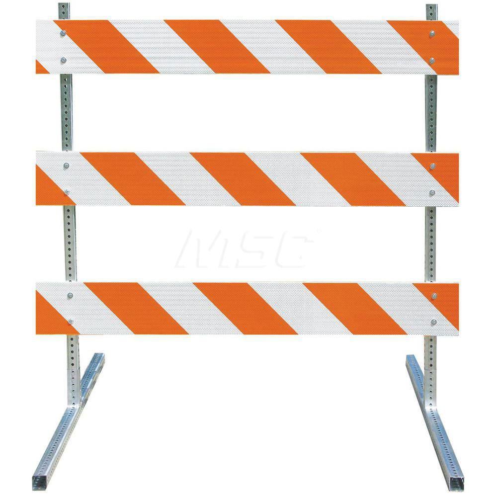 Traffic Barricades; Barricade Height (Inch): 63 ; Barricade Width (Inch): 96 ; Reflective: Yes ; Compliance: NCHRP-350; MUTCD