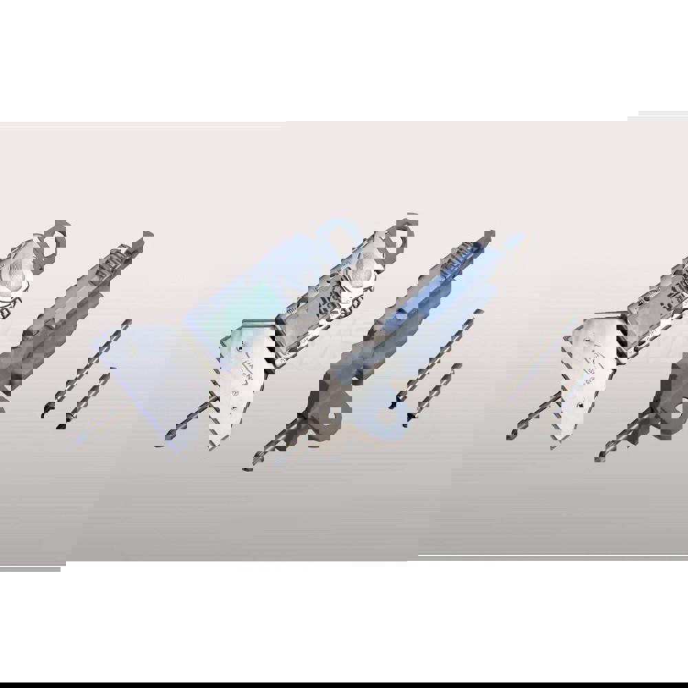 Electronic Depth Gages; Minimum Measurement (mm): 0; Maximum Measurement (Decimal Inch): 4; Maximum Measurement (mm): 100; Resolution (mm): 0.01; Resolution (Decimal Inch): 0.0005; Base Length (mm): 2.0000; Base Length (Inch): 2.0000; Accuracy (Decimal In