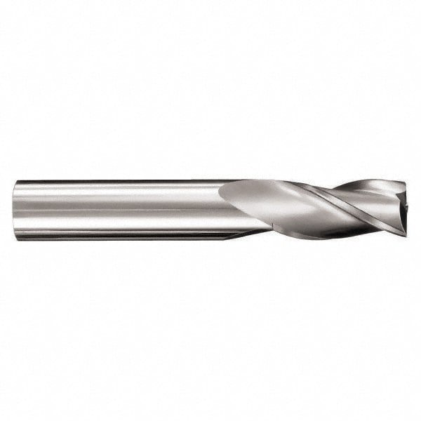Square End Mill: 3/4'' Dia, 1'' LOC, 3/4'' Shank Dia, 6'' OAL, 6 Flutes, Solid Carbide