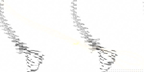 3/4 to 0.99 Inch Cable Diameter, Tinned Bronze, Double Loop Support Grip