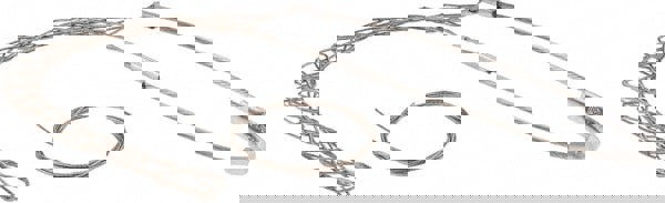 1/2 to 0.61 Inch Cable Diameter, Tinned Bronze, Single Loop Support Grip