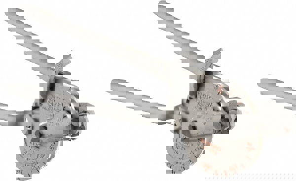 Manual Geared Ratchet Lever-Type Tube Bender: 3/4