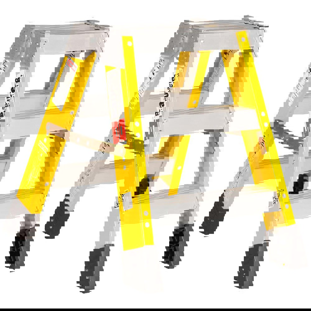 2-Step Fiberglass Step Ladder: Type IA, 2' High