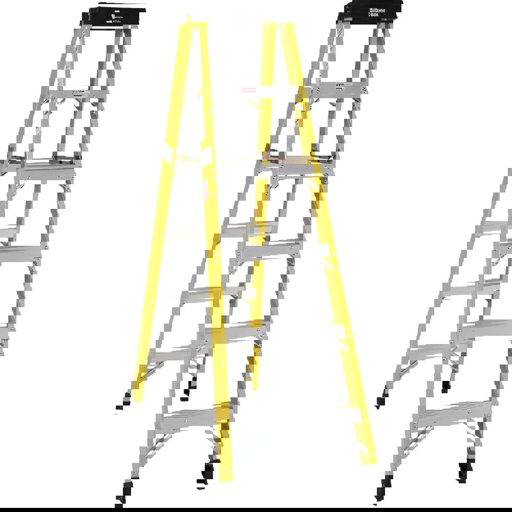 5-Step Fiberglass Step Ladder: Type IAA, 6' High