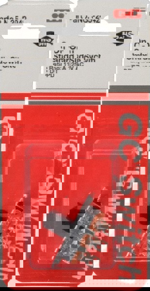 0.50 at 125 VDC, 11 at 125 VAC, DPDT Solder Slide Switch