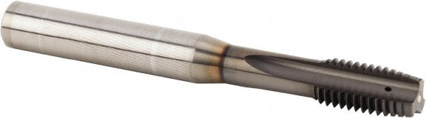 M8x1.25 Plug RH 6HX TiN Solid Carbide 3-Flute Straight Flute Machine Tap