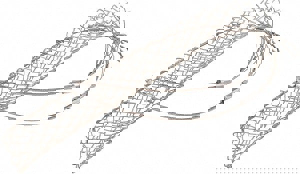 1-3/4 to 1.99 Inch Cable Diameter, Tinned Bronze, Single Loop Support Grip