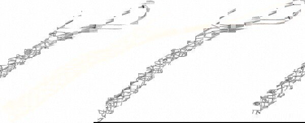 0.62 to 0.74 Inch Cable Diameter, Tinned Bronze, Offset Loop Support Grip