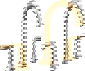 Two Handle Widespread Bathroom Sink Faucet in Brilliance Champagne Bronze