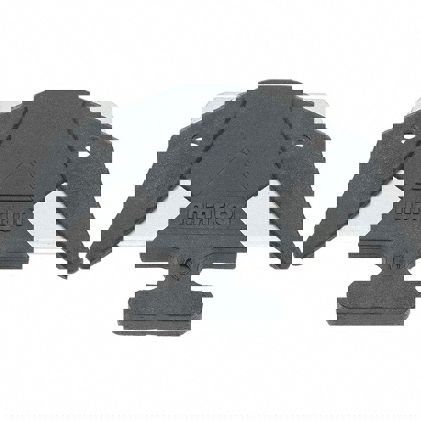 Double Bevel Knife Blade: 38.9 mm Blade Length