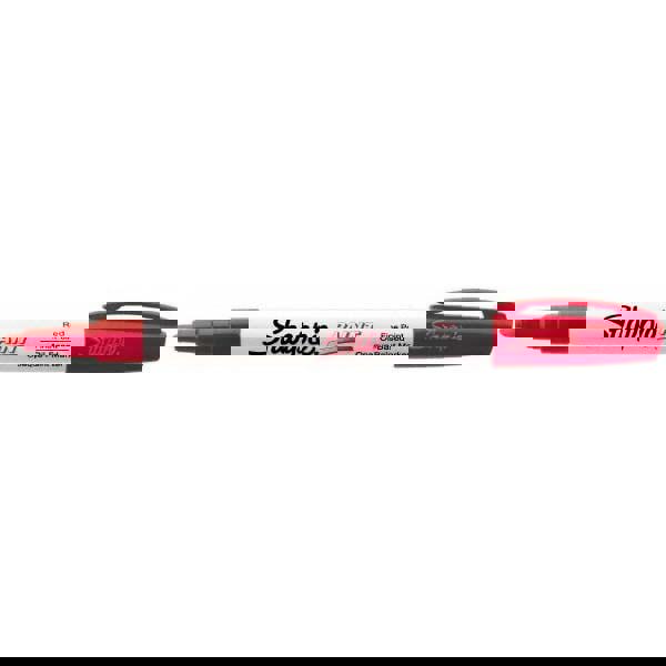 Paint Pen Marker: Red, Oil-Based, Fine Point