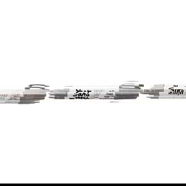 Paint Pen Marker: Silver, Oil-Based, Fine Point