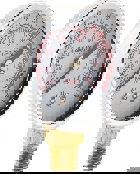 Pressure Gauge: 1-1/2