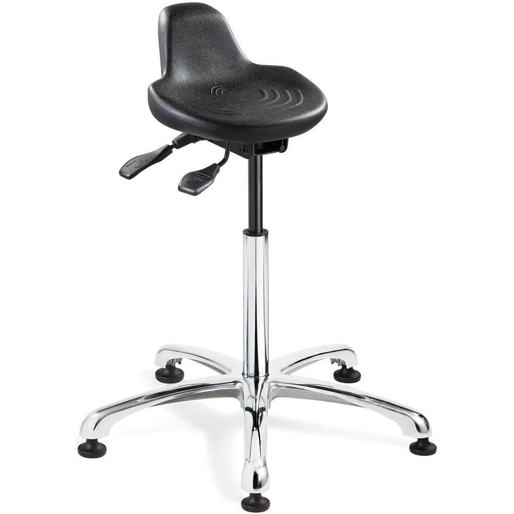 Adjustable Height Swivel Stool: Polyurethane, 27