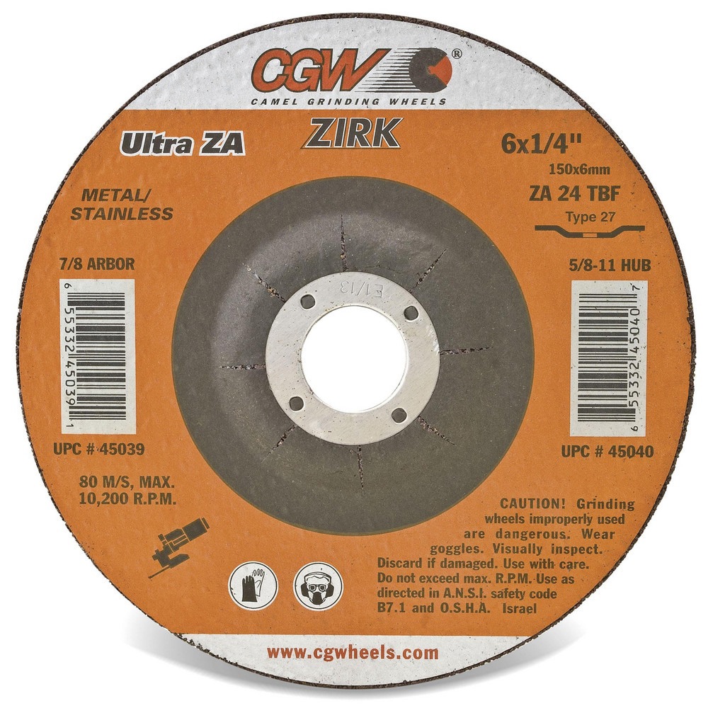 Depressed Center Wheel: Type 27, 6