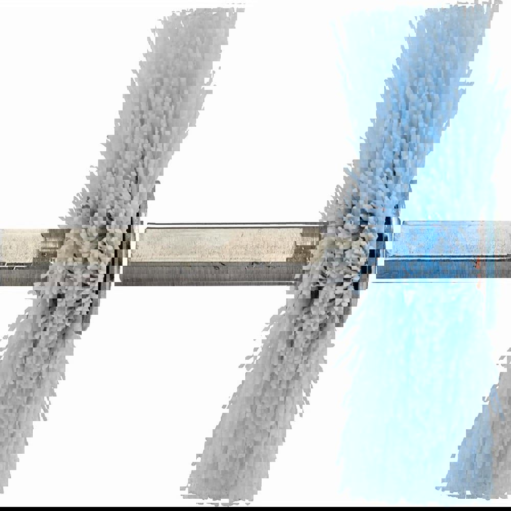 Wheel Brushes; Mount Type: Shank ; Wire Type: Crimped ; Outside Diameter (Inch): 2 ; Face Width (Inch): 1 ; Shank Diameter (Inch): 3/8 ; Fill Material: Nylon