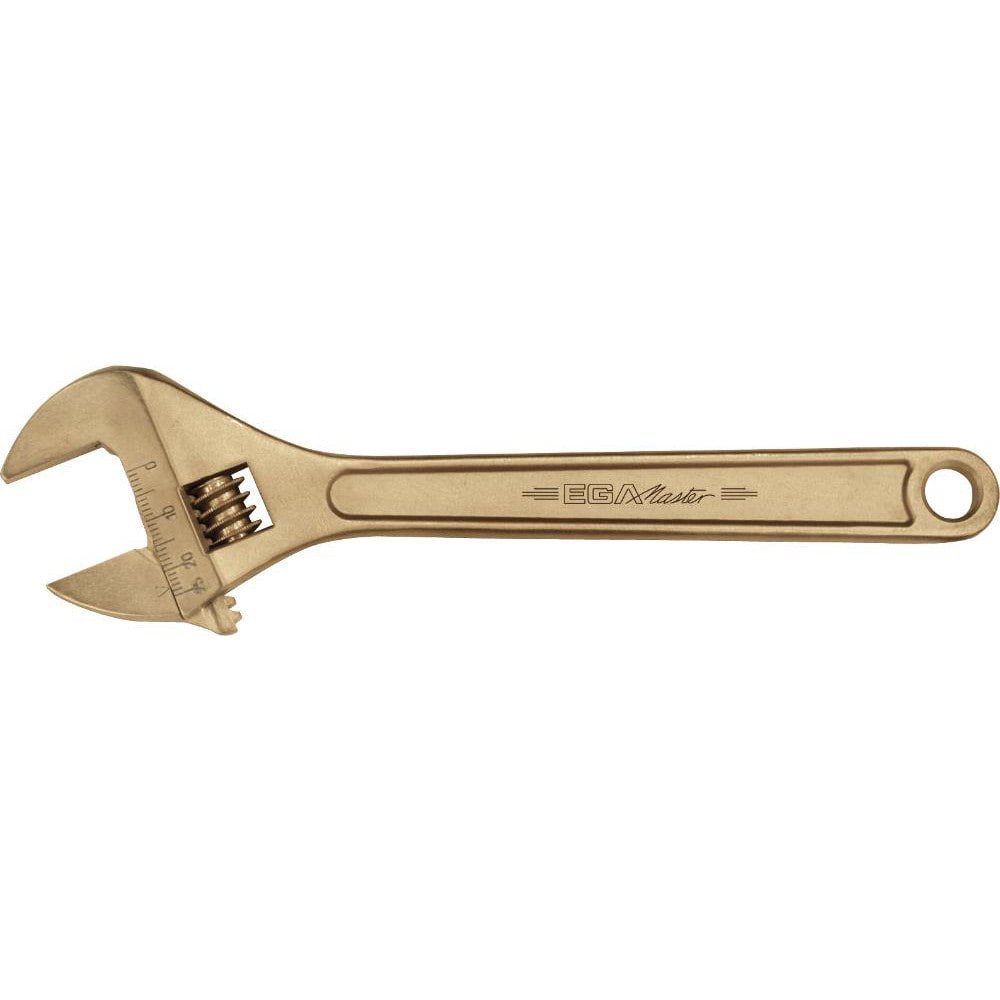 Adjustable Wrenches; Overall Length (Inch): 11-3/4 ; Finish: Satin ; Handle Type: Tapered ; Material: Aluminum Bronze ; Measuring Scale: Yes ; Jaw Capacity (Inch): 1-3/8