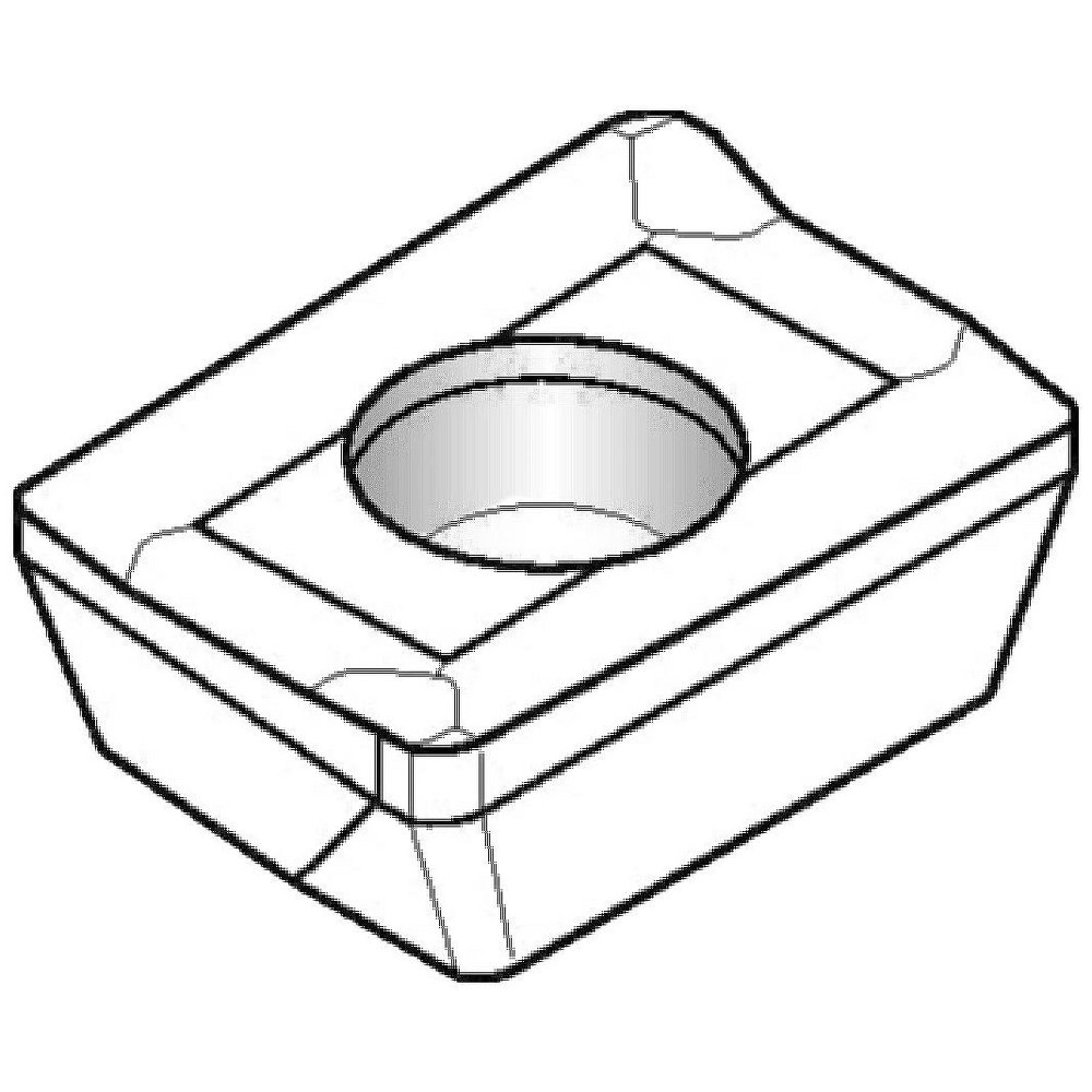 Milling Insert: BDMT11T308ERMS, TN6430, Carbide