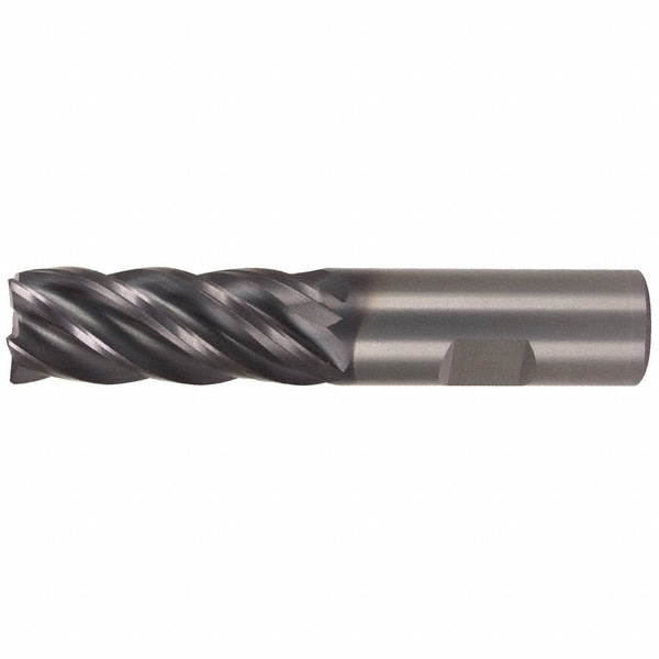 Square End Mill: 5 Flutes, Solid Carbide