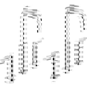 DELTA NICOLI TWO HANDLE WIDESPREAD BATHROOM FAUCET