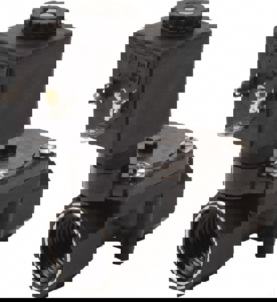 Solenoid Valve: 2-Way & 2-Position, 1/4