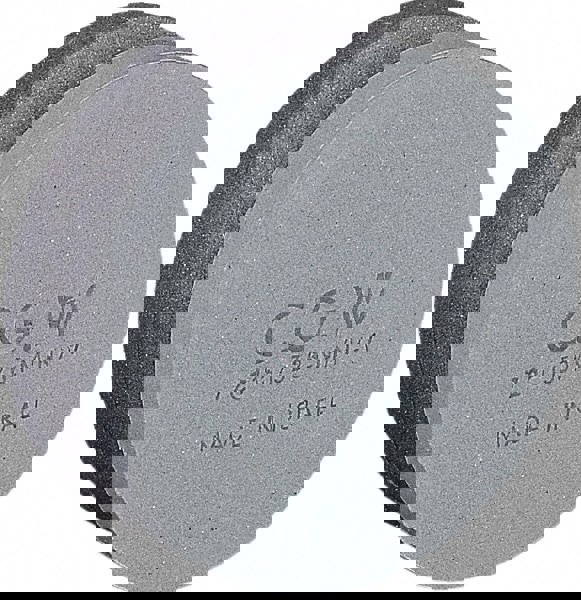 Sharpening Stone: 1-1/2'' Thick, Round, Silicon Carbide