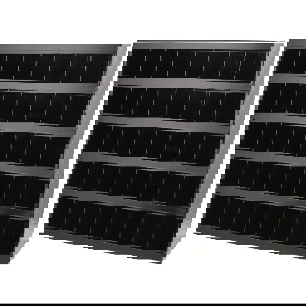 Bin Shelving; Bin Shelving Type: Bin Shelving Unit with Openings ; Shelf Construction: Solid ; Shelf Type: Fixed ; Assembled: Yes ; Shelf Color: Gray ; Overall Depth (Inch): 11-15/16