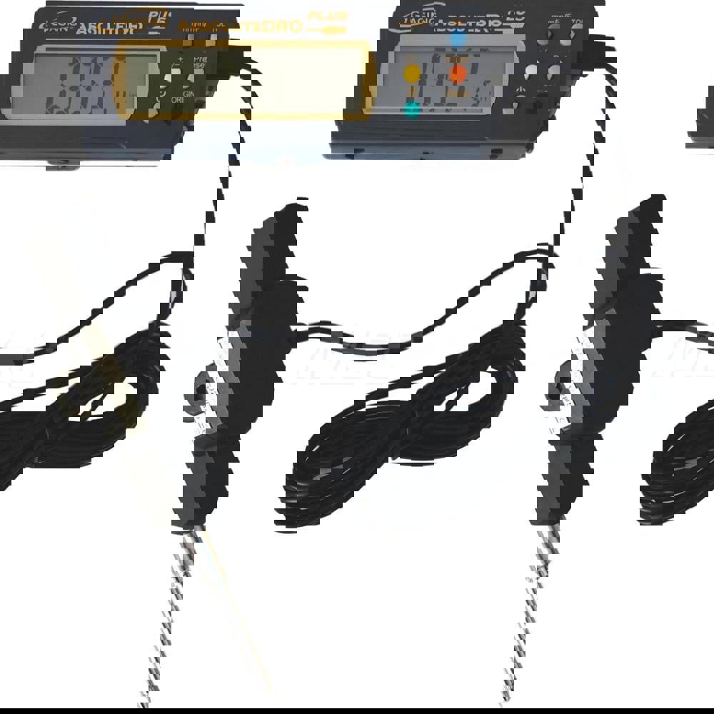 Remote Display Linear Gages; Maximum Measurement (Inch): 1 ; Maximum Measurement (mm): 25 ; Barrel Diameter (mm): 0.3750 ; Display Type: Digital LCD ; Minimum Measurement (mm): 0 ; Accuracy (Decimal Inch): 0.0016