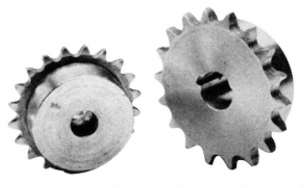 Finished Bore Sprocket: 18 Teeth, 3/8