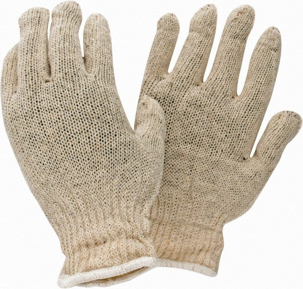 Work Gloves: PRO-SAFE Size Large, Not Lined, Cotton & Polyester