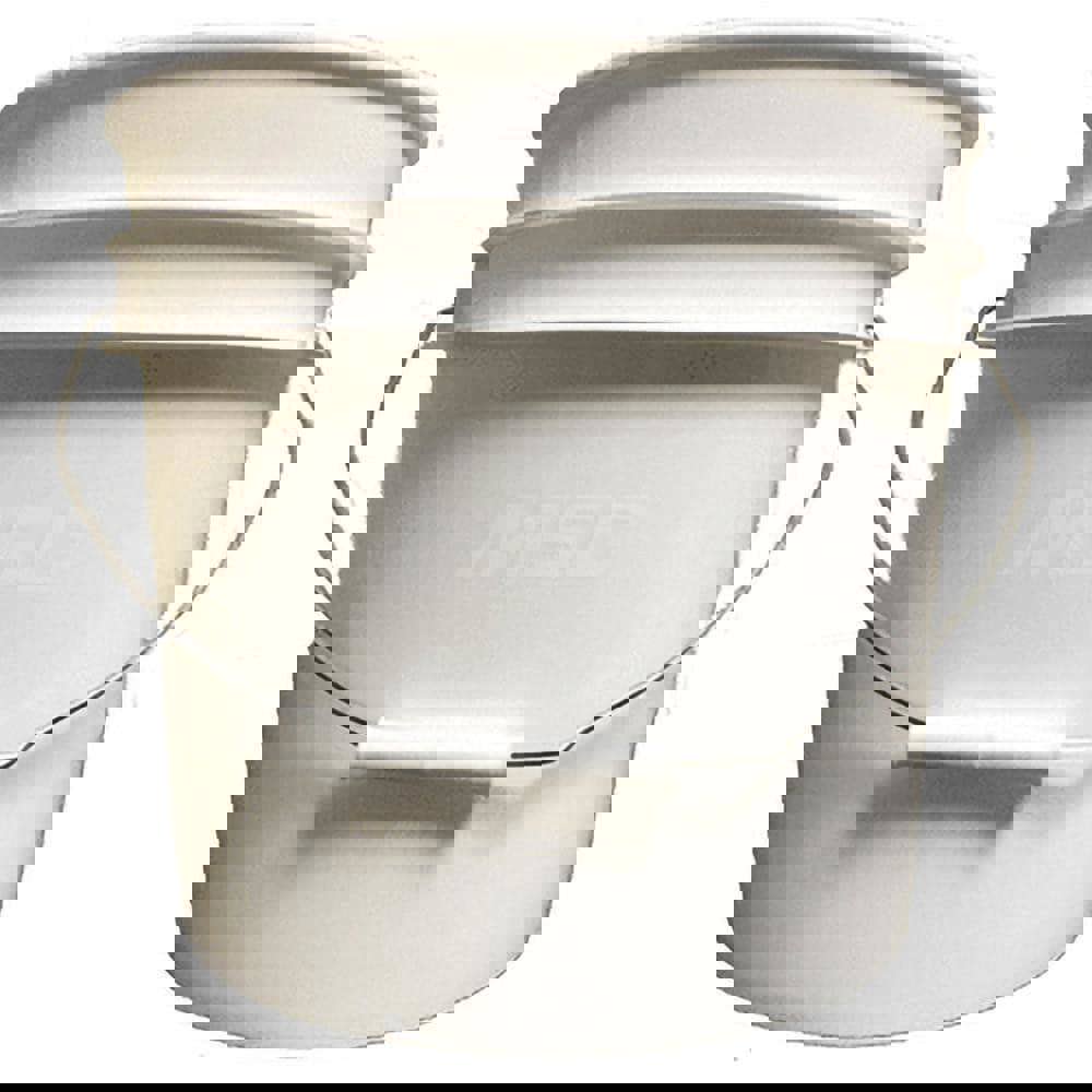 Buckets & Pails; Capacity: 3.5 gal (US); Body Material: High-Density Polyethylene; Style: Pail; Shape: Round; Color: White; Handle: Yes; Handle Material: Plastic; Height (mm): 11.11 in; Container Size Compatibility (Gal.): 3.5 gal (US); Height (Decimal In