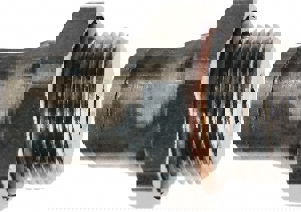 Push-To-Connect Tube to Metric Thread Tube Fitting: Male Connector, M10 x 1 Thread